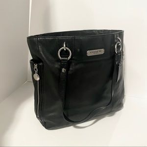 Authentic Coach Leather Tote Bag